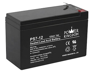 12V 1.2Ah backup battery for Centurion RDO and ET Nice remote door operator