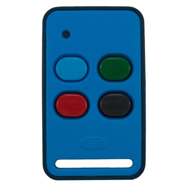 ET Nice ET Blue 4-button dual-code remote transmitter